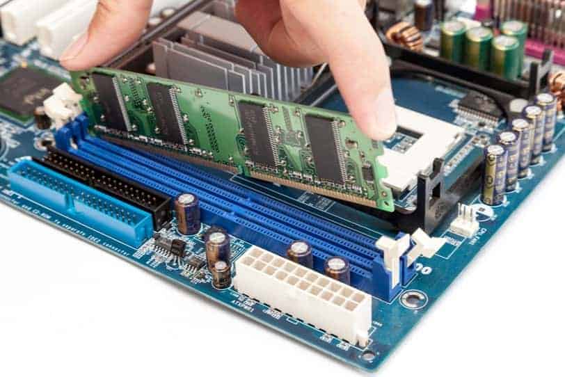 Motherboard RAM slots