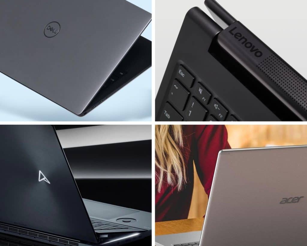 Laptop brands compatible with Microsoft Windows