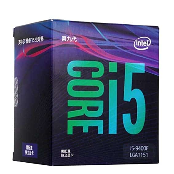 Intel Core i5-9400F box