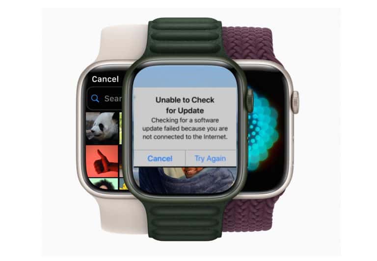 Apple watch unable to check for update