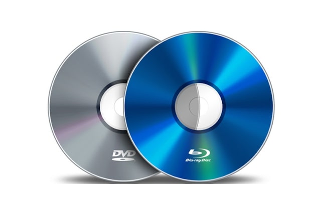Blu Ray and DVD discs