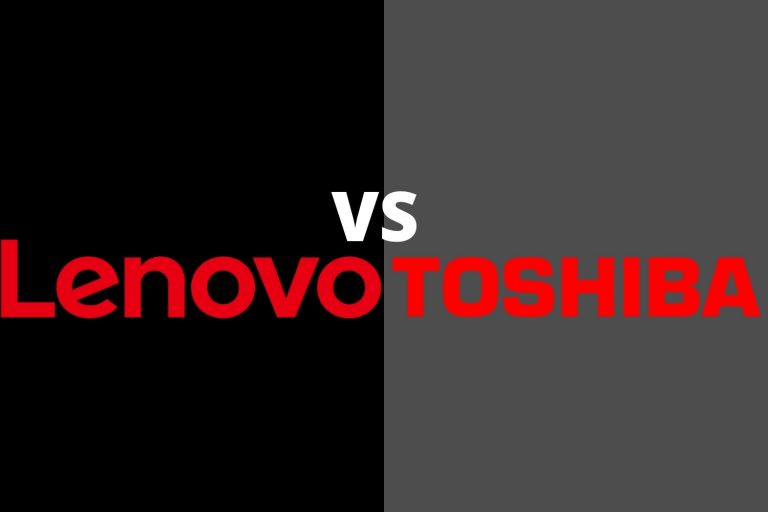 Lenovo vs Toshiba