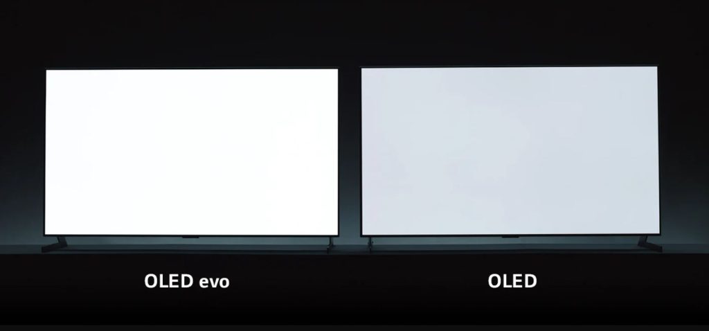 OLED Evo vs OLED