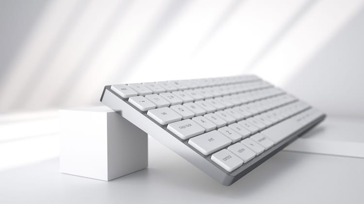 Vissles LP85 Keyboard in White