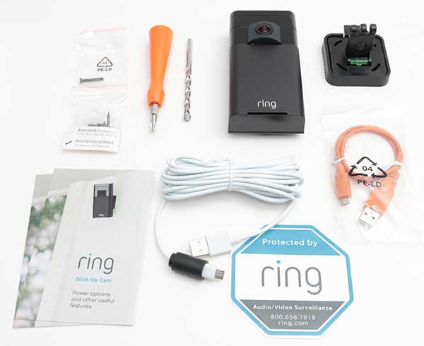 Ring Camera package
