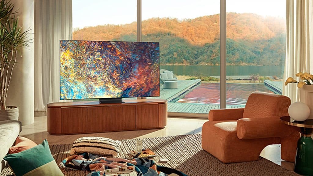 Samsung Neo QLED in living room