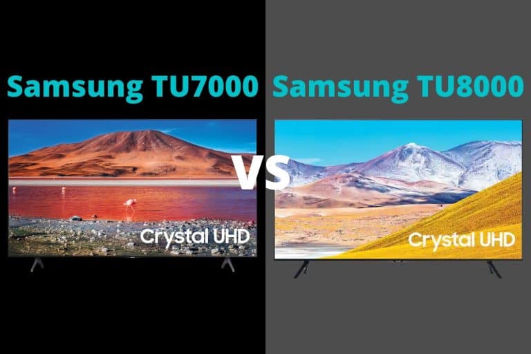 Samsung TU7000 vs TU8000