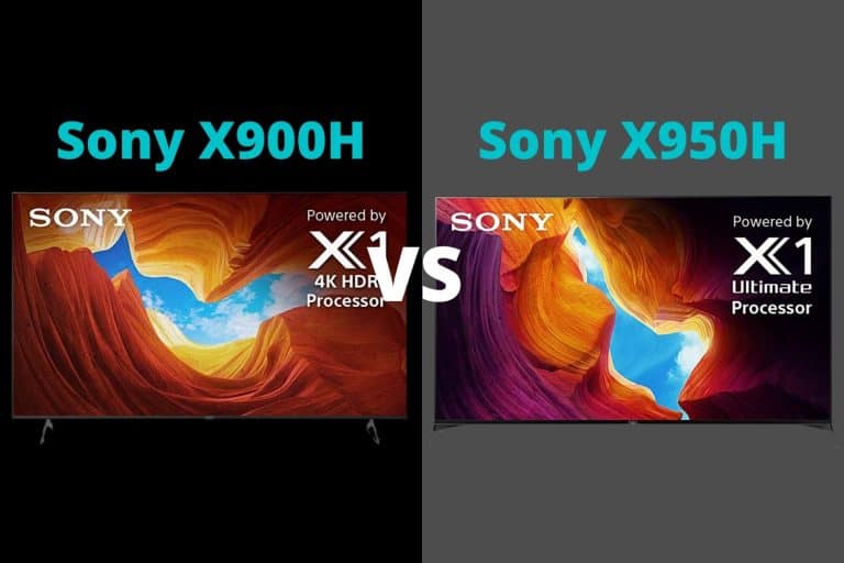 Sony X900H vs X950H