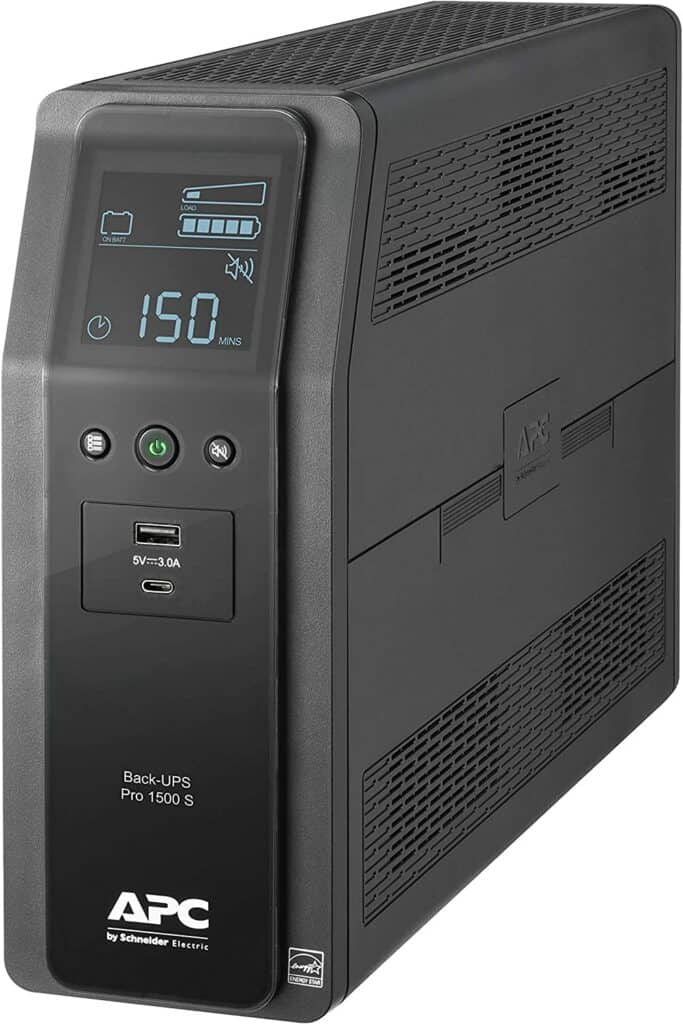 APC UPS 1500VA Sinewave Battery Backup Power Supply