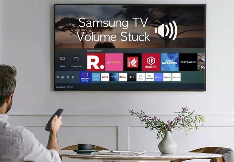 Samsung TV Volume Stuck