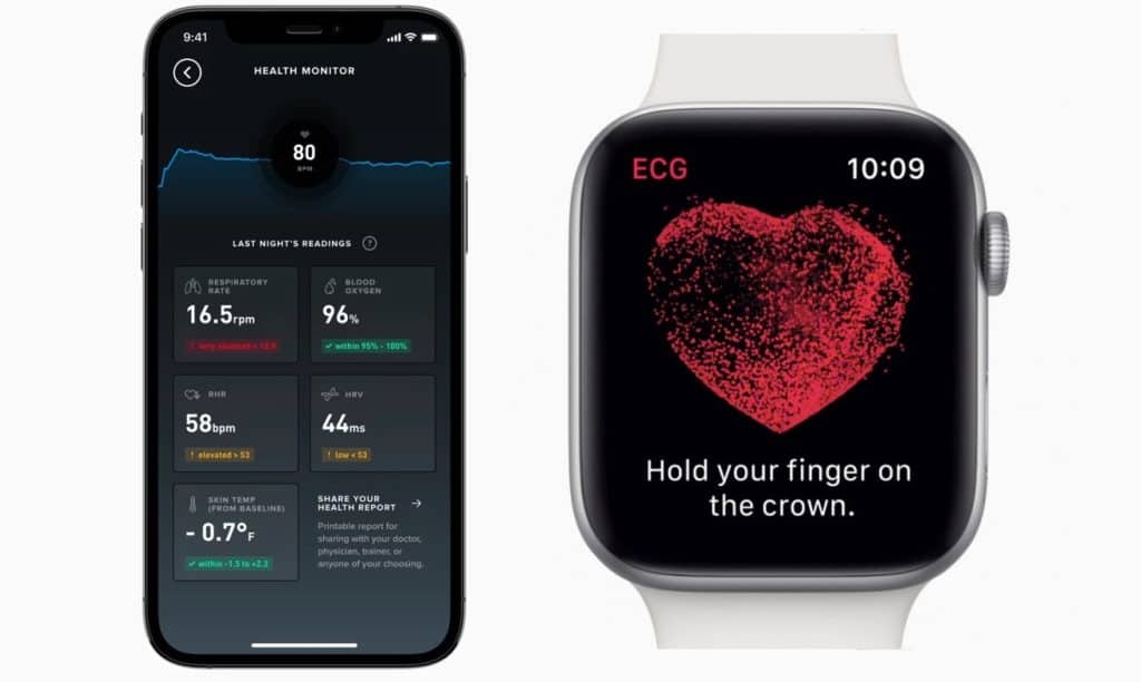 Whoop Health Monitor vs Apple Watch ECG