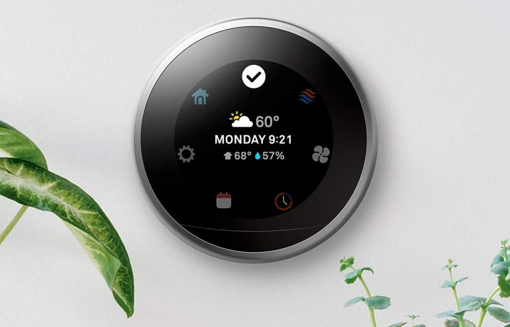 Google Nest Learning Thermostat Display