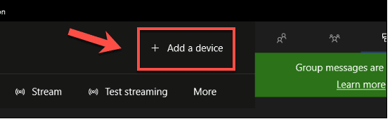 Xbox App Add A Device