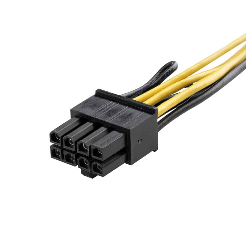 6 Pin to 8 Pin PCIe power cable
