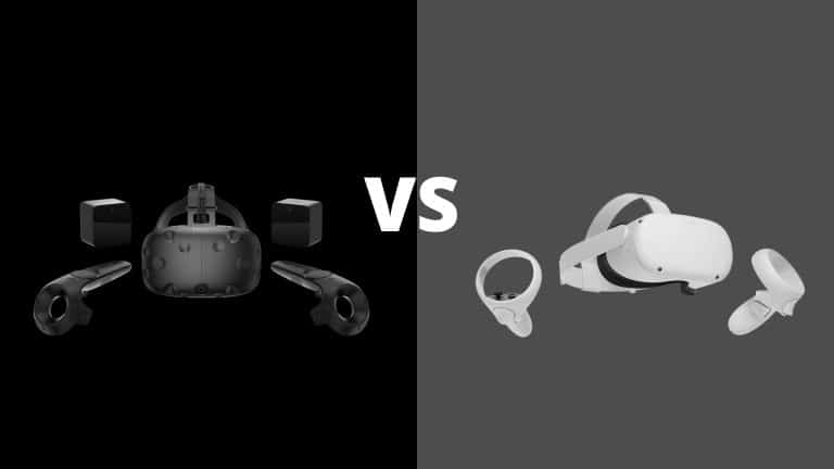 HTC Vive vs Oculus Quest 2