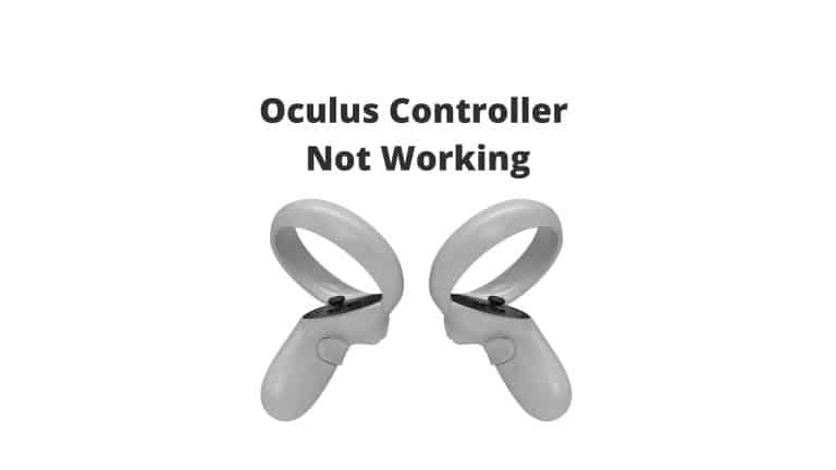 Oculus Controller Not Working 1