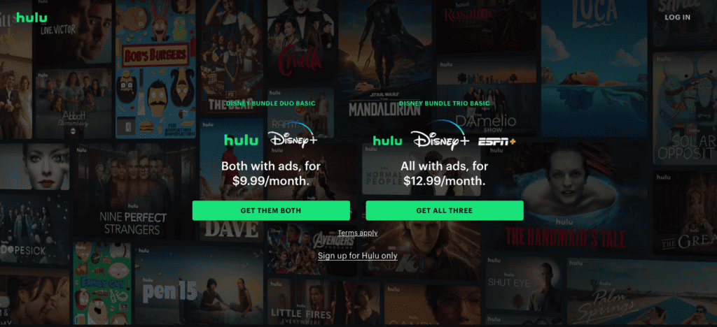 Hulu Website