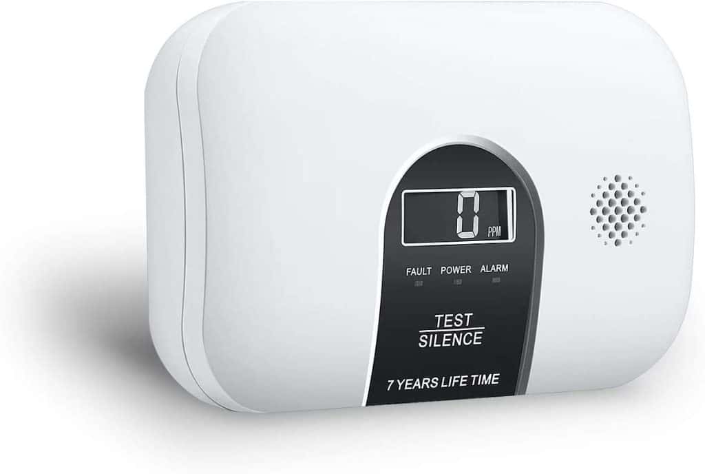 Carbon Monoxide Detector with LCD Digital Display