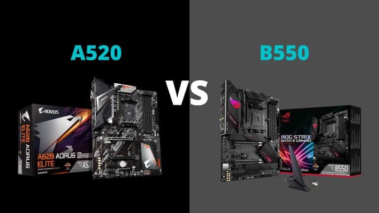 A520 vs B550