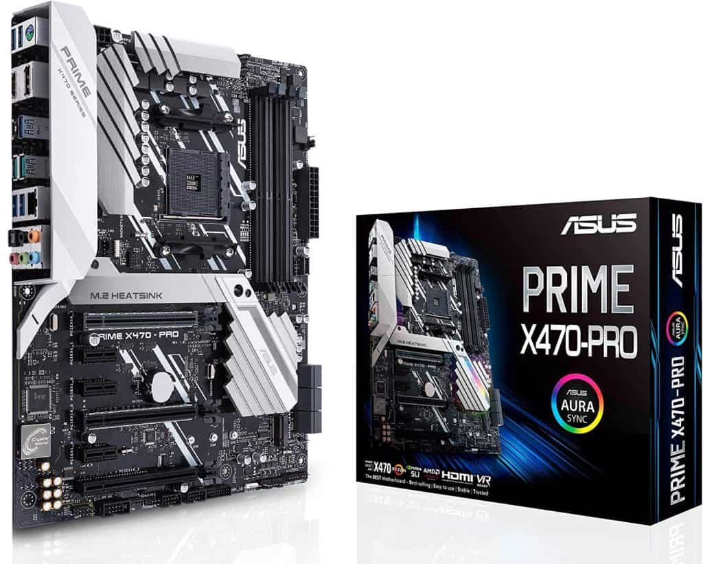 ASUS Prime X470 Pro DDR4 Gaming Motherboard