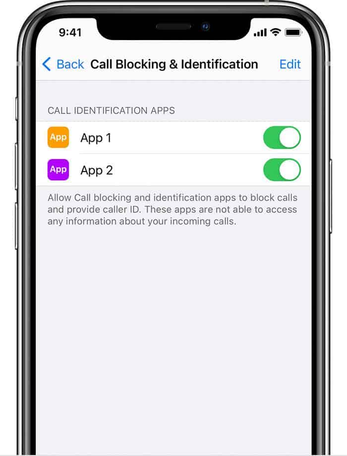 Apple iPhone Third-Party Apps Call Blocking