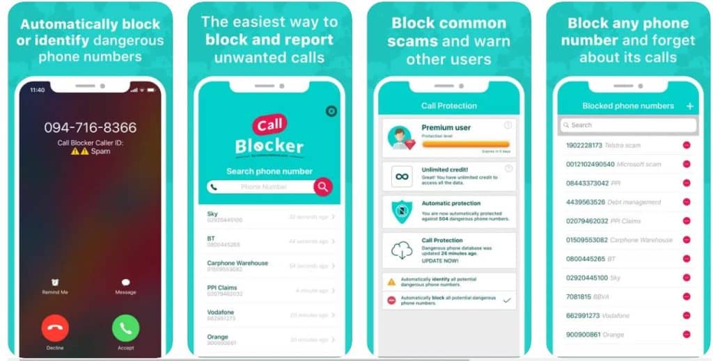 CallBlocker App