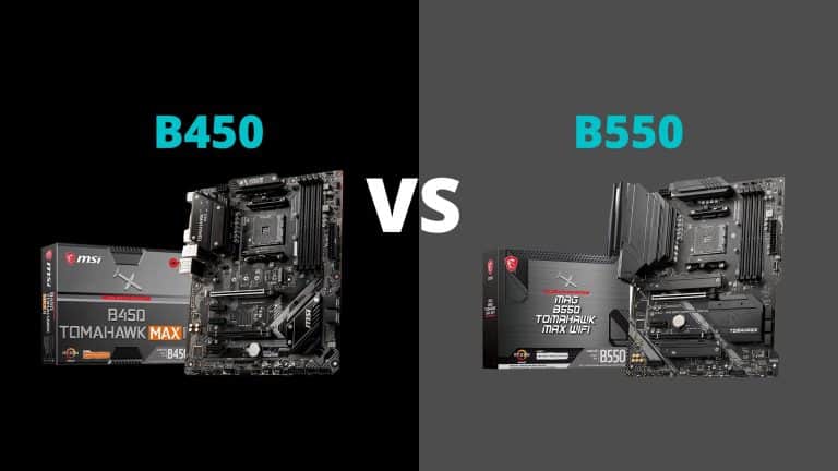B450 vs B550