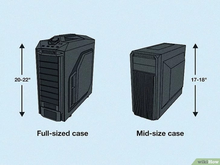 Tower Case Size