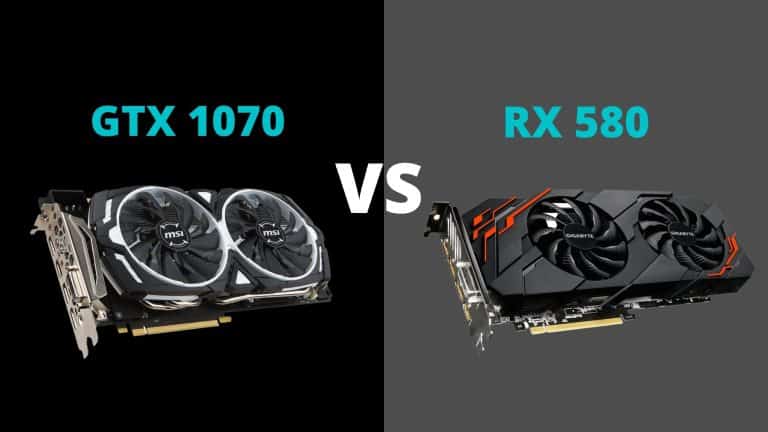 GTX 1070 vs RX 580
