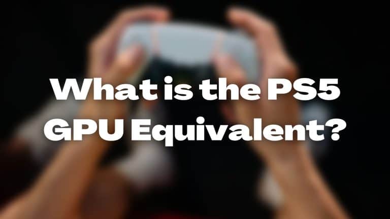 PS5 Graphics Card GPU Equivalent
