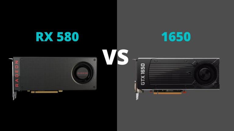 RX 580 vs 1650