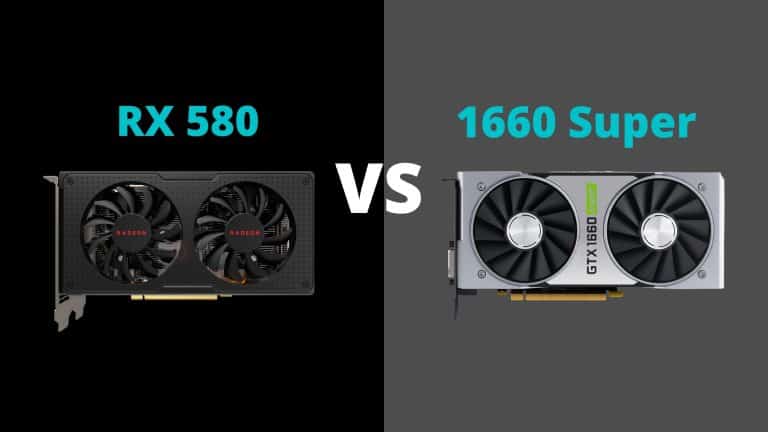 RX 580 vs 1660 Super