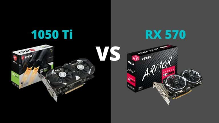 1050 Ti vs RX 570