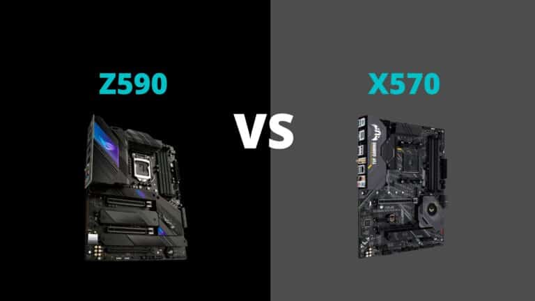 Z590 vs X570