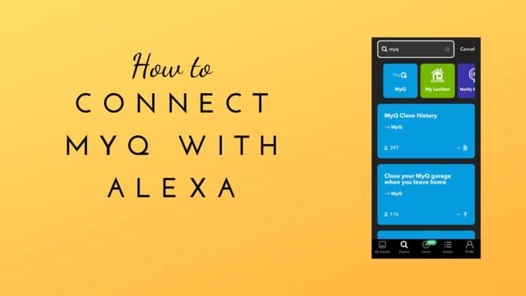 does myq work with alexa