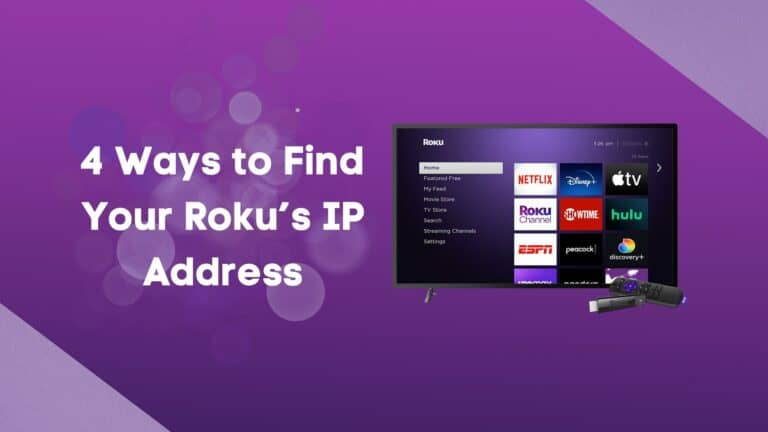 how to find roku ip address