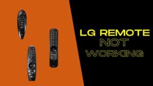 lg remote not working