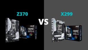 Intel z370 vs x299