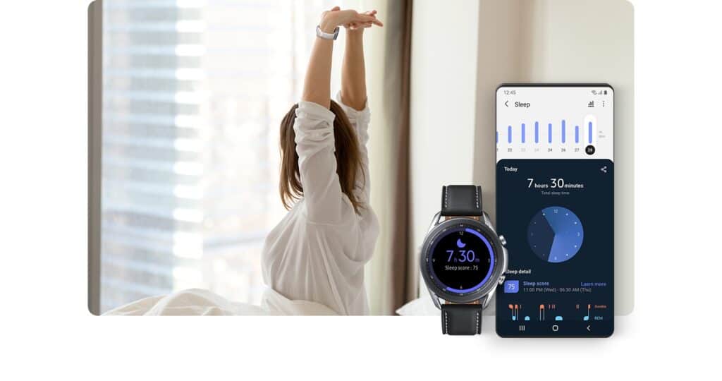 Samsung Health App Sleep Monitoring