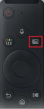 Samsung Remote Ambient mode button location