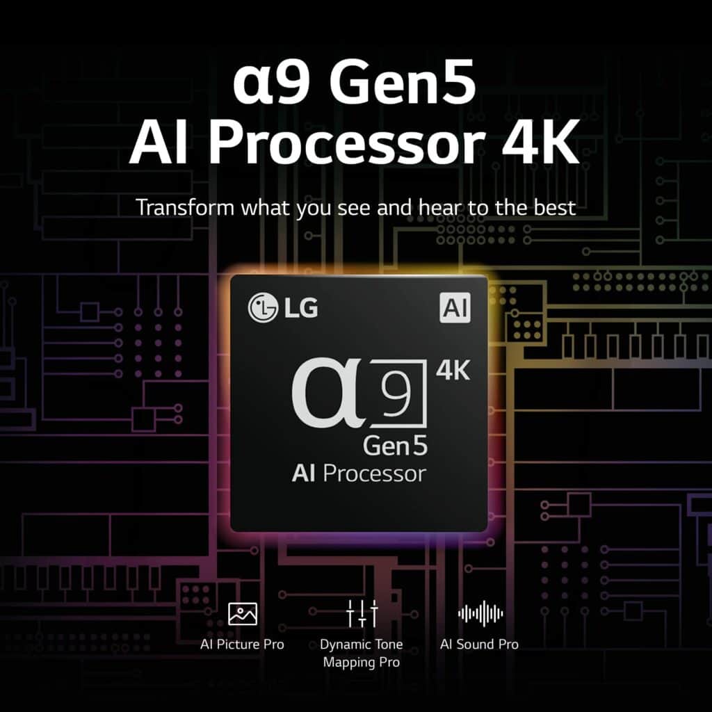 LG A9 Gen5 AI Processor 4K