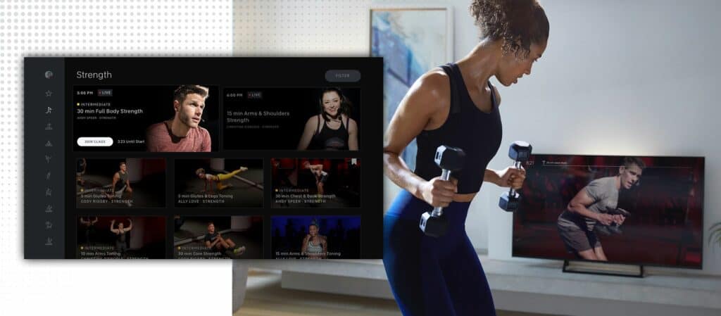 Peloton App casting from Android device to Samsung TV