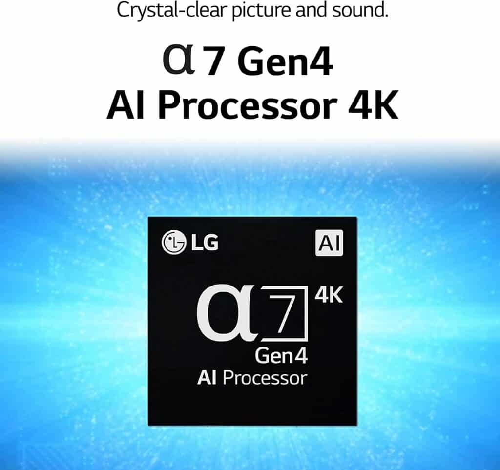 LG Alpha 7 Gen 4 AI Processor