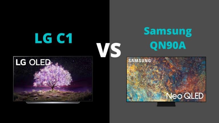 LG C1 vs Samsung QN90A