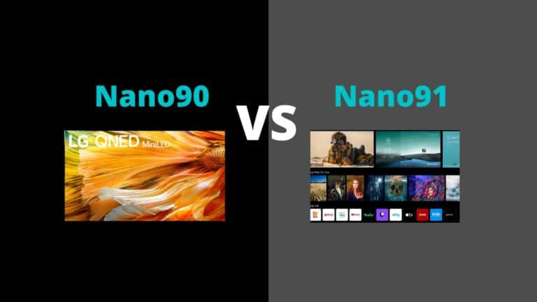 LG Nano90 vs Nano91
